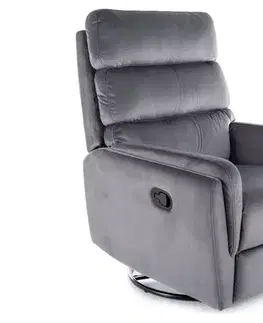 Kreslá Relaxačné kreslo Argos Velvet