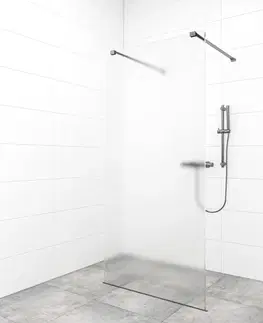 Sprchové dvere Sprchová zástena Walk-in 90 cm SAT vo farbe profilu Gun metal SATBWI90MSZAVGM SATBWI90MSZAVGM