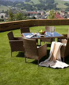 Záhradné jedálenské sety Záhradný set GARDEN Tempo Kondela