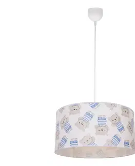 Svietidlá  Detský luster KIDS ROOM 1xE27/60W/230V pr. 40 cm medvedík H0936