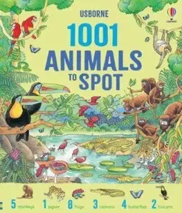 Pre deti a mládež - ostatné 1001 Animals to Spot - Ruth Brocklehurst,Teri Gower