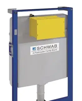 Záchody SAPHO - SCHWAB DUPLO WC 199 podomietková nádržka pre suchú montáž 3/6l, DN110 T02-2113-0250