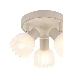 Svietidlá Globo 54317-3 - Bodové svietidlo PLANTA 3xE14/40W/230V 54317-3