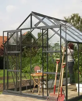Skleníky Skleník VITAVIA URANUS 6700 číre sklo 3 mm Dekorhome