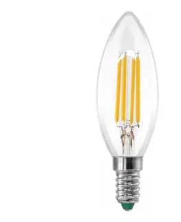 LED osvetlenie BRILAGI - LED žiarovka FILAMENT CLASIC ONE C35 E14/6W/230V 4000K ZD-CO3506-40