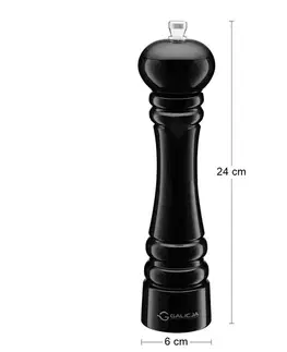 Koreničky NABBI Pedro mlynček na soľ a korenie 24 cm čierna
