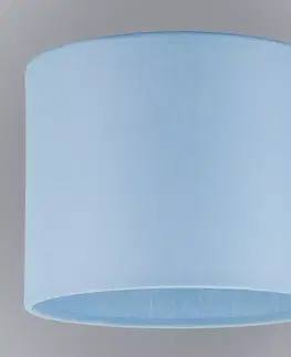 Moderné lampy do obývačky Tienidlo valček 9676 Modrá D20