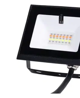 LED osvetlenie  B.V.  - RGB stmievateľný LED reflektor 20W/230V IP65 + diaľkový ovládač B10202AAIR