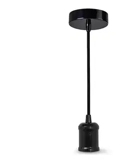 Svietidlá Ledvance - Luster na lanku PENDULUM ROBBIN 1xE27/15W/230V čierna 4099854092541