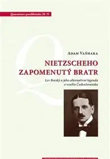 História Nietzscheho zapomenutý bratr - Adam Vaňhara