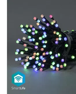 LED osvetlenie  WIFILX01C84 - RGB LED vonkajší svetelný reťaz 84× LED / 8 režimov / 13 m / IP65 / Wi-Fi Tuya WIFILX01C84
