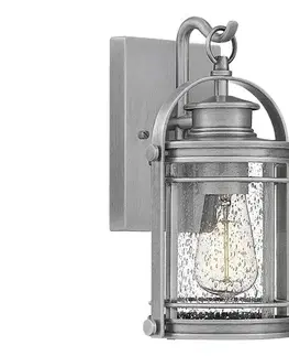 Svietidlá Elstead Quintiesse QN-BOOKER-S-IA -Vonkajšie nástenné svietidlo BOOKER S 1xE27/60W/230V IP44 matný chróm QN-BOOKER-S-IA