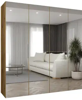 Šatníkové skrine Skriňa Marbella III 250 artisan kašmír