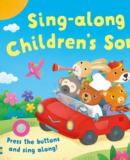 Leporelá, krabičky, puzzle knihy Sing-along Children's Songs - Sam Taplin