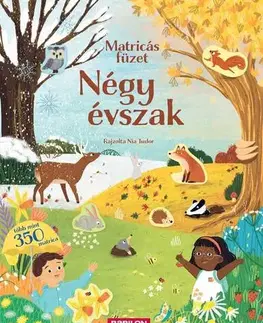 Nalepovačky, vystrihovačky, skladačky Matricás füzet - Négy évszak - Hannah Joli,Orsolya Fenyvesi