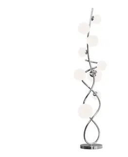 Lampy Wofi 3014-907 - LED Stojacia lampa NANCY 9xG9/3,5W/230V lesklý chróm 3014-907