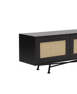 Obývacie steny TV skrinka / Obývacia stena Nala 180 - Black