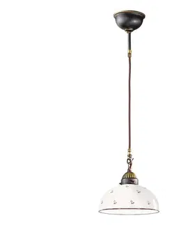 Svietidlá Kolarz 731.30.68 - Luster na lanku NONNA 1xE27/75W/230V pr. 30 cm červená 731.30.68