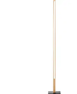 Lampy Brilliant - LED stojacia lampa ARION LED/14W/230V borovica G99069/76