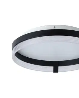 Svietidlá Osram - LED stropné svietidlo DECOR CIRCLE LED/25W/230V pr. 40 cm čierna/biela 4058075847309