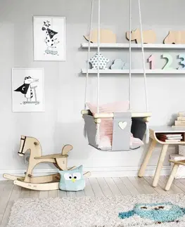 Detská izba ArtTip Detská hojdačka Tipoo Farba: Ružová