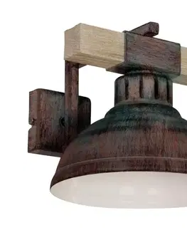 Svietidlá  Nástenné svietidlo HAKON 1xE27/60W/230V patina 9055
