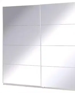 Šatníkové skrine Skriňa Twister 1 zrkadlo 225 cm