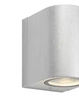 Svietidlá Markslöjd 109109- stmievateľné LED vonkajšie nástenné svietidlo ALOR LED/4,9W/230V IP65 strieborná 109109
