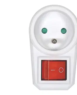 Predlžovacie káble  P96 - Zásuvka s vypínačom P96