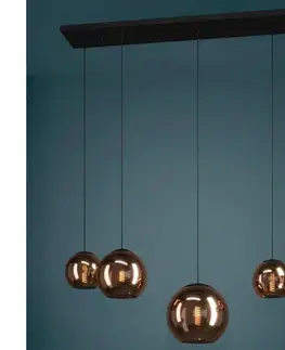 Svietidlá Eglo 390388 - Luster na lanku CORDOBA 5xE27/40W/230V medená 390388