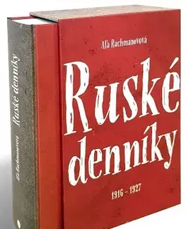 Historické romány Ruské denníky 1916 - 1927 - Aľa Rachmanovová,Zuzana Demjánová