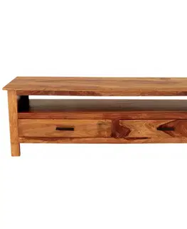 TV stolíky TV stolík Rami 150x50x45 indický masív palisander