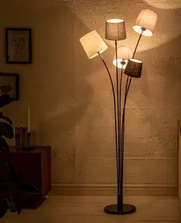 Osvetlenie Stojací lampa LANSING Dekorhome