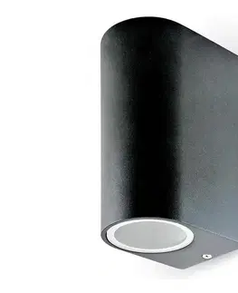 Záhradné lampy  Vonkajšie nástenné svietidlo 2xGU10/20W/230V IP44 7509