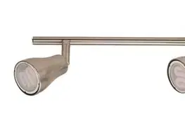 Stropná svetla Stropné svietidlo 3xGU10 56cm JAWA STRIP ENERGO nikel