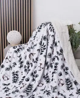 Deky MKLozkoviny.sk Baránková deka mikroplyš 150 × 200 cm – Amelia