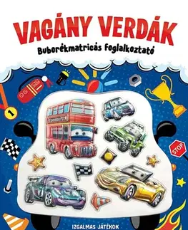 Nalepovačky, vystrihovačky, skladačky Vagány verdák - Buborákmatricás foglalkoztató