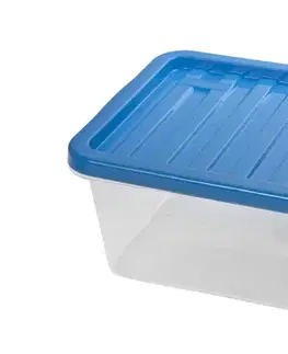 Boxy na skladovanie HEIDRUN - Box OUASAR s poklopom, 13 L, rôzne farby