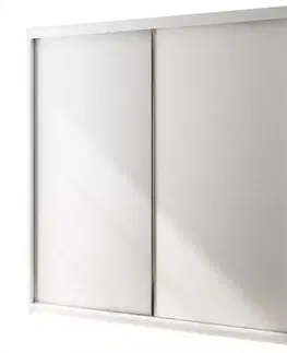 Šatníkové skrine Skriňa Top 25 200 Biely