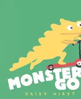 Leporelá, krabičky, puzzle knihy Monsters Go - Daisy Hirst