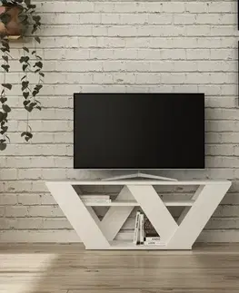 TV stolíky TV stolík Pipralla - White