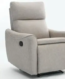 Moderné kreslá Relaxačné kreslo Belloro béžové