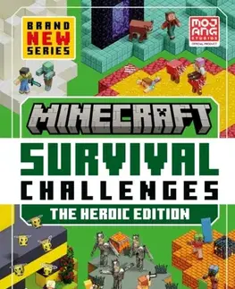 Nalepovačky, vystrihovačky, skladačky Minecraft Survival Challenges: The Heroic Edition - Mojang AB