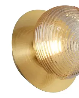 Svietidlá  LED nástenné svietidlo BOLLA LED/3W/230V zlatá/dymová béžová ML1430