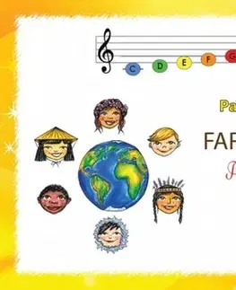 Hudba - noty, spevníky, príručky Farebné noty 4 - Anglické piesne - Paulína Žemberová