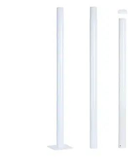 Záhradné lampy BRILAGI - Kovová tyč pre stĺp vonkajšieho osvetlenia URBAN 3 m stožiar biela BRI165