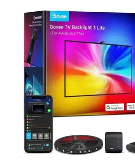 LED osvětlení Govee - TV Backlight 3 Lite TV 40-50" SMART LED podsvietenie RGBICW Wi-Fi IP67 +DO H60973D1