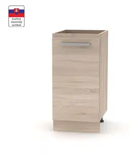 Kuchynské dolné skrinky KONDELA Nova Plus NOPL-054-0S kuchynská skrinka dub sonoma