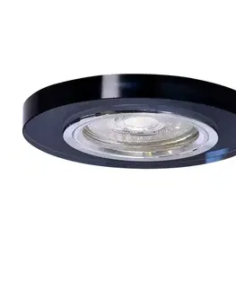 Stropná svetla Okrúhle stropné svietidlo, čierne, SS-15