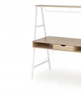 Pracovné stoly Písací stôl B48 Halmar